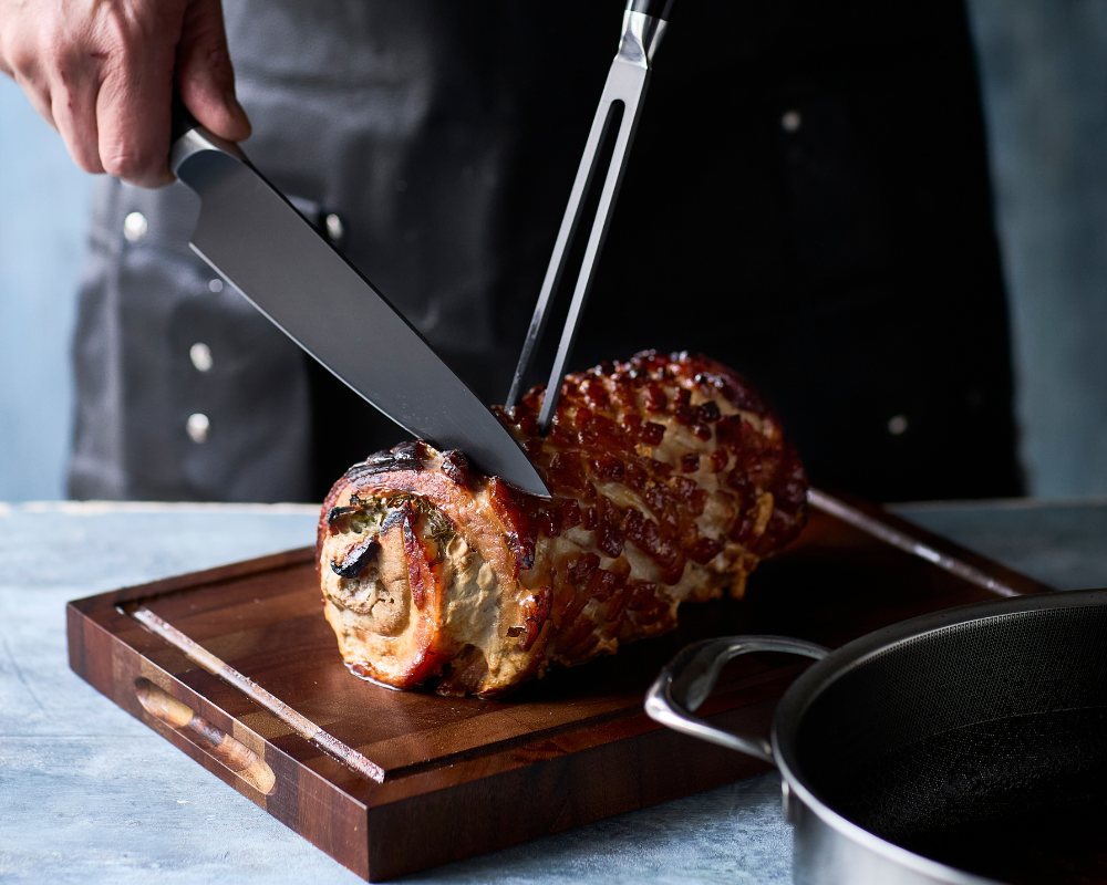 Opskrift på porchetta med urter og citron