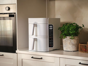 AIRFRYER - DUAL STACK 12L - VALKOINEN - 5