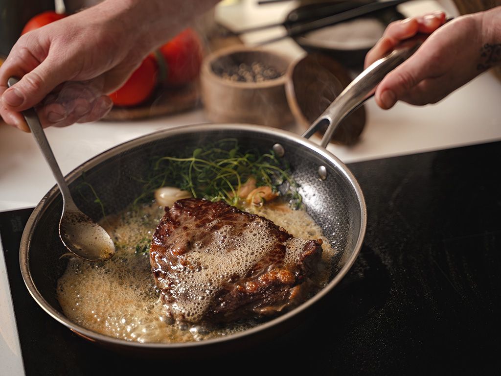 KUPARI HYBRID NON-STICK PAISTINPANNU+SAUTEPANNUSARJA - 2 OSAA - 5