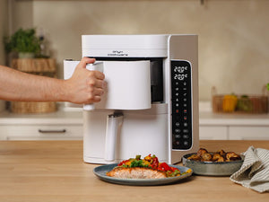 AIRFRYER - DUAL STACK 12L - VALKOINEN - 7