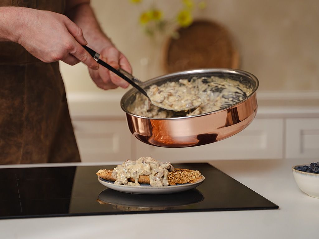 KUPARI HYBRID NON-STICK SAUTEPANNU 26 CM - 6