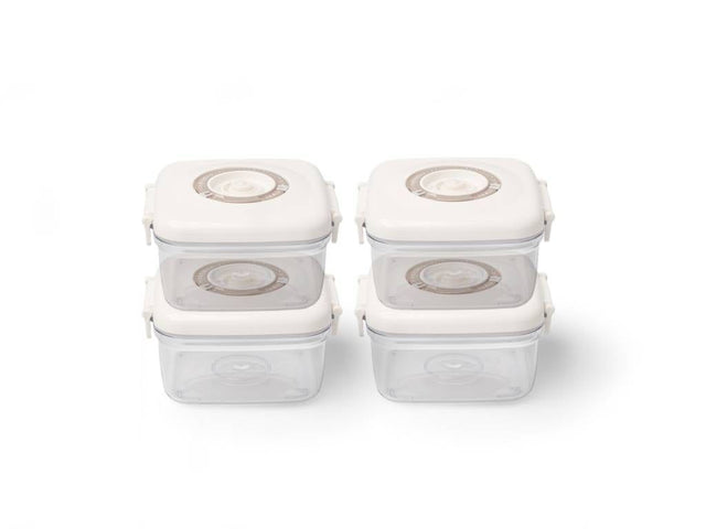TYHJIÖ SÄILYTYSASTIA 1400ML SETTI - 4-OSAINEN - 1