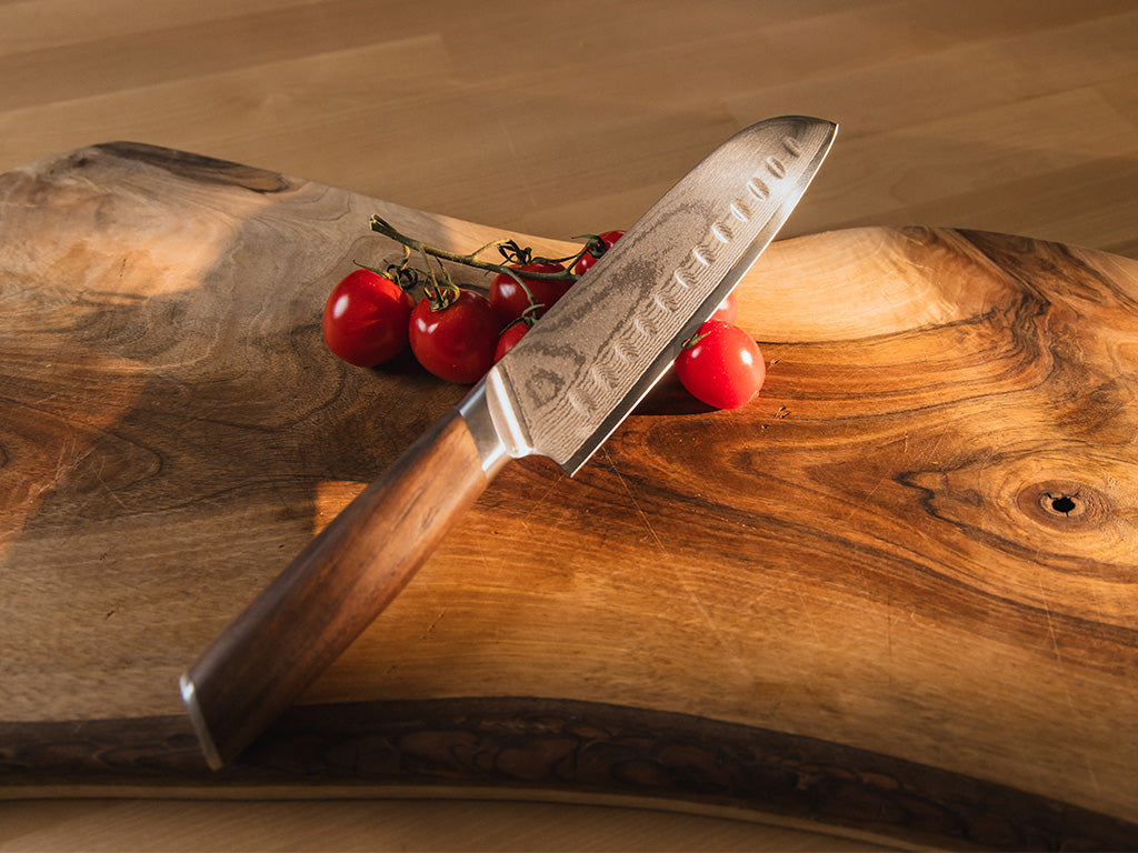 Damaskus santokukniv 18 cm