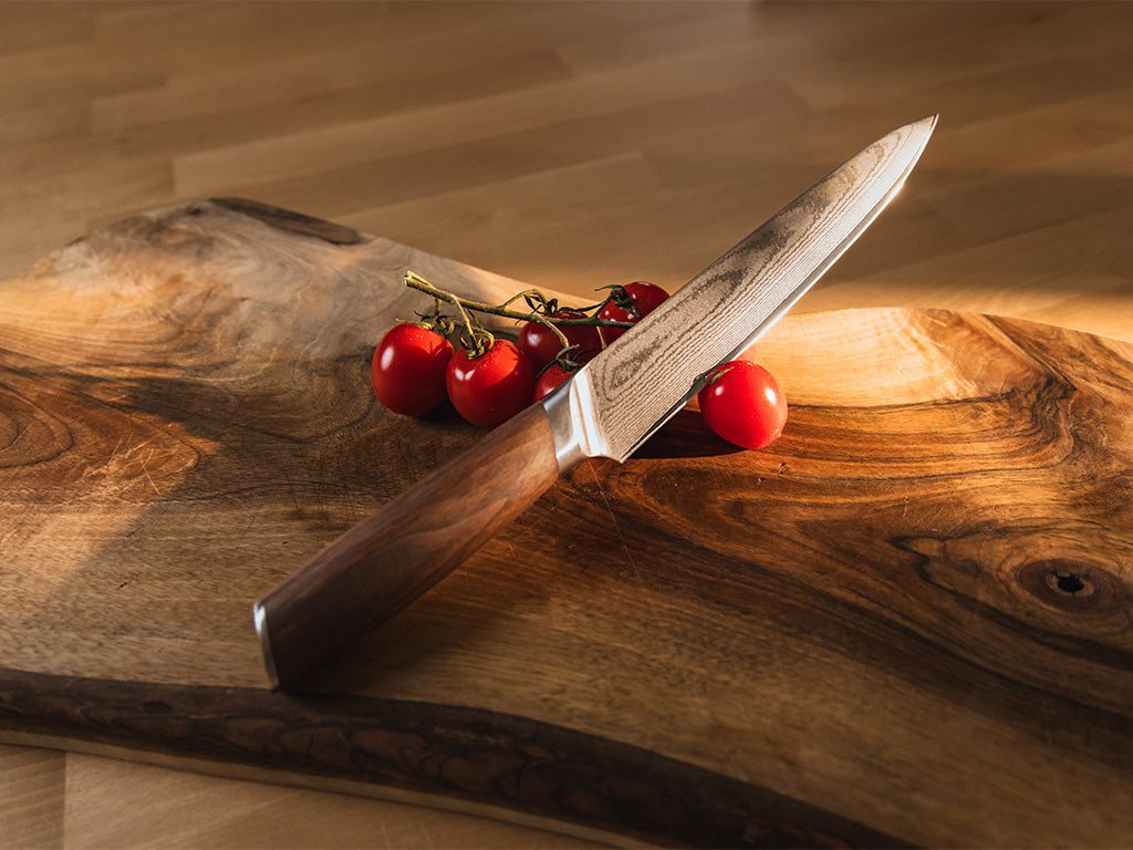 Damaskus forskærerkniv 20 cm