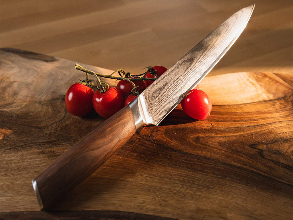 Damaskus forskærerkniv 20 cm