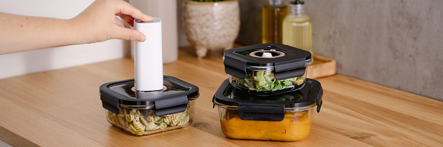 SUORAKULMAINEN VAKUUMI LASISÄILIÖ – 1480ML - 7