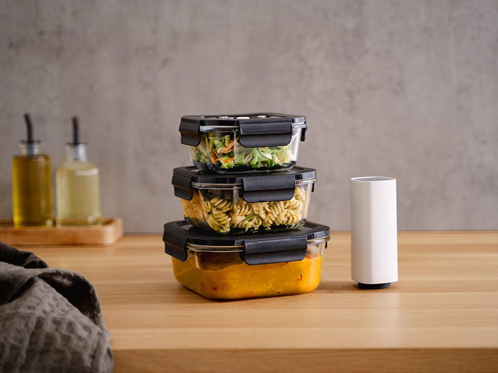 NELIÖN MUOTOINEN VAKUUMI LASISÄILIÖ – 525ML - 5