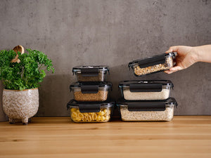 VAKUUMI LASISÄILIÖ SEKOITUSSETTI – 6 KPL - 3