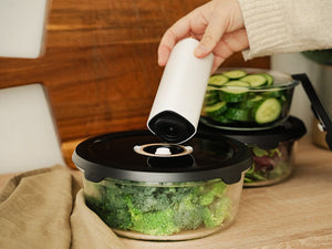 ROUND VACUUM GLASS CONTAINER – 930ML - 5