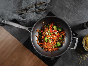 ZERO – LUONNOLLINEN TARTTUMATON WOK-PANNU 30 CM - 2