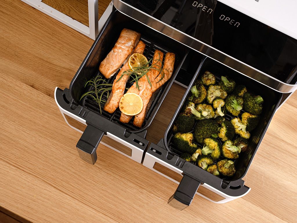 AIRFRYER – DUAL – TÄYDILLINEN SETTI - 13