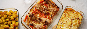 OVENPROOF GLASS DISH - 2L - 8