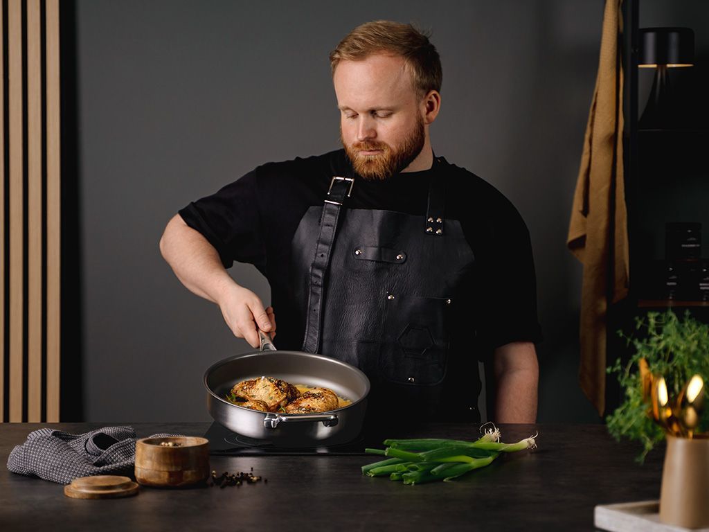 ZERO – LUONNOLLINEN NON-STICK KATTILA- JA PANNUSARJA - 6-OSAA - 15