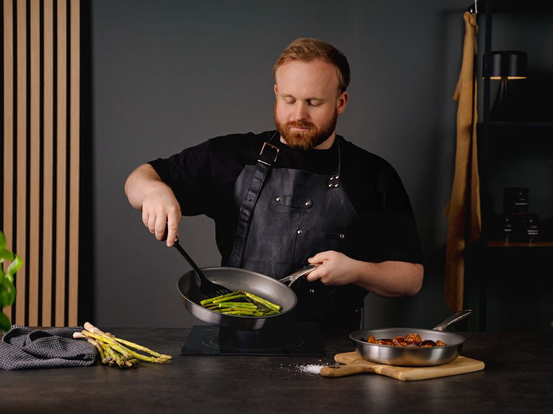 ZERO – LUONNOLLINEN NON-STICK KATTILA- JA PANNUSARJA - 5-OSAA