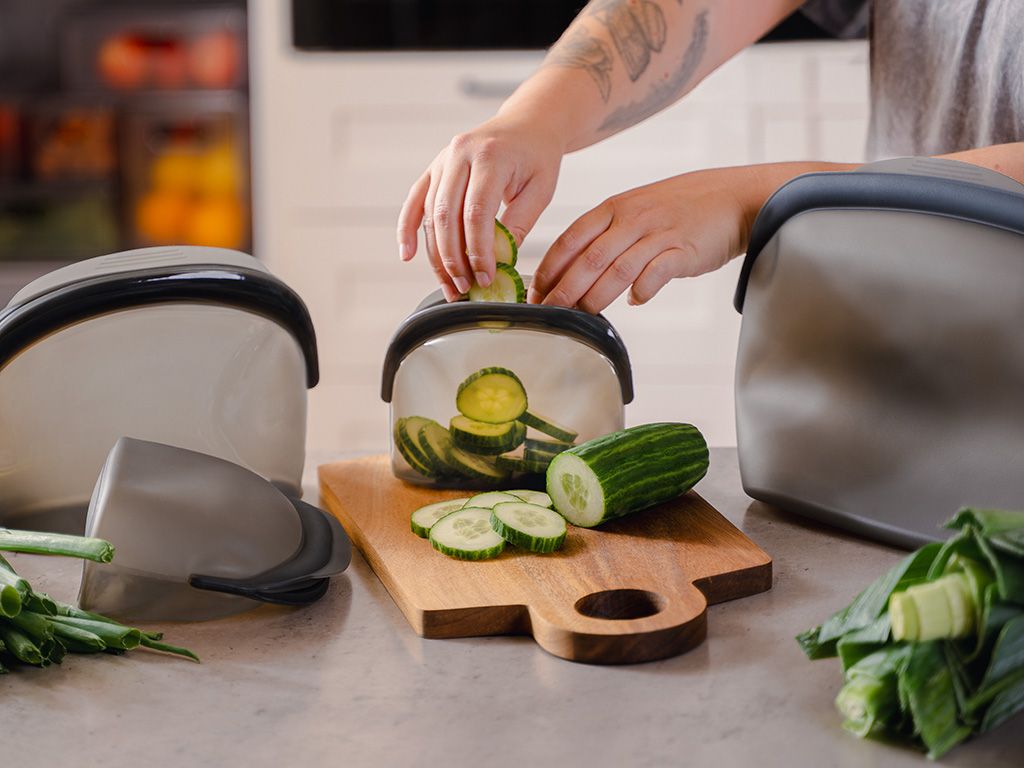 SILIKONINEN SÄILYTYSLAUKKU 1500ML – 3KPL