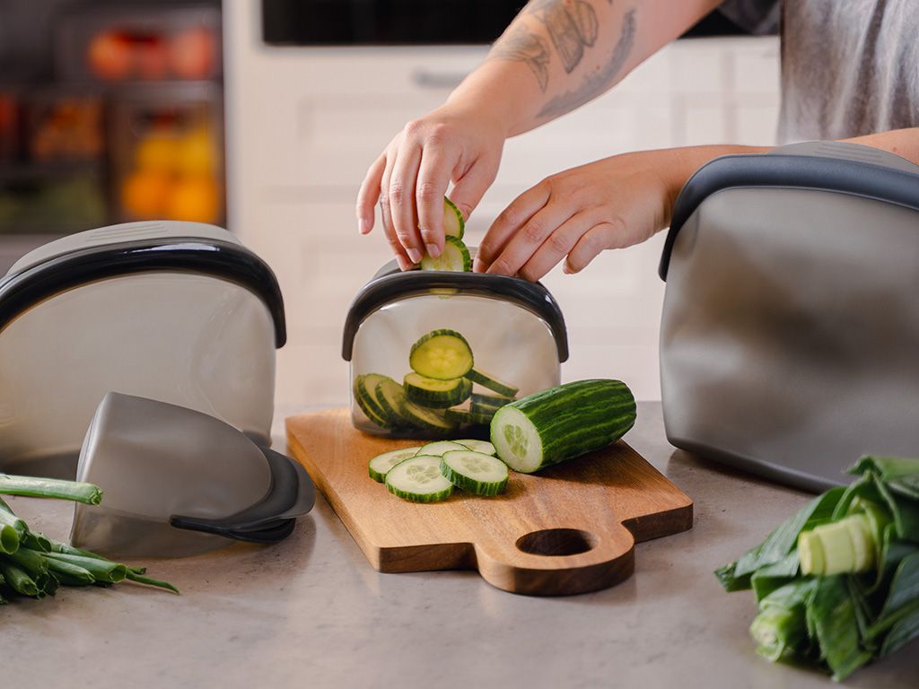 SILIKONINEN SÄILYTYSLAUKKU – 1000ML