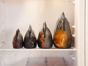 SILIKONINEN SÄILYTYSLAUKKU 1000ML – 3KPL - 5