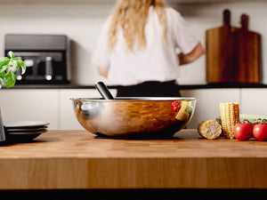 WOKKIPANNU IRROTETTAVALLA KAHVALLA 30CM SETTI - 6