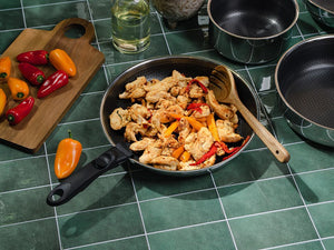 PAISTINPANNU IRROTETTAVALLA KAHVALLA 30CM SETTI - 6