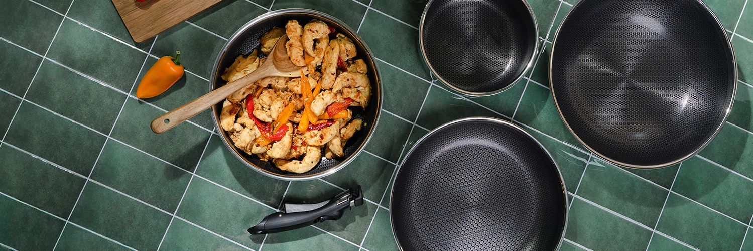 SAUTEPANNU IRROTETTAVALLA KAHVALLA 26CM SETTI - 8