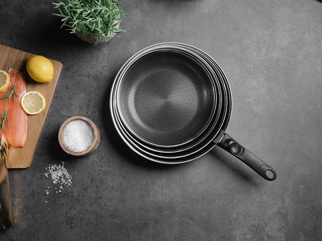 HANDLELESS FRYING PAN 30CM - 3