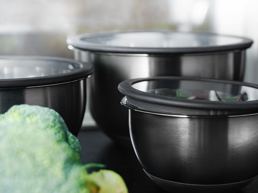 STAINLESS STEEL MIXING BOWL 3PC - 3