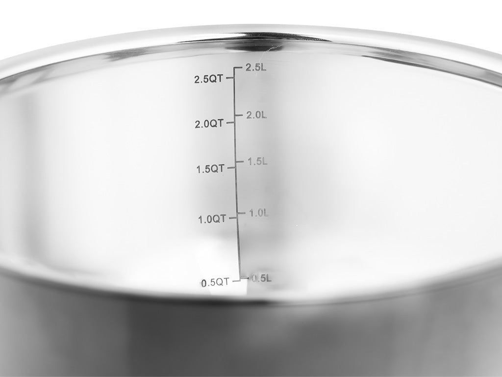 RUOSTUMATTOMASTA TERÄKSESTÄ SEKOITUSKULHO – 3000ML - 3