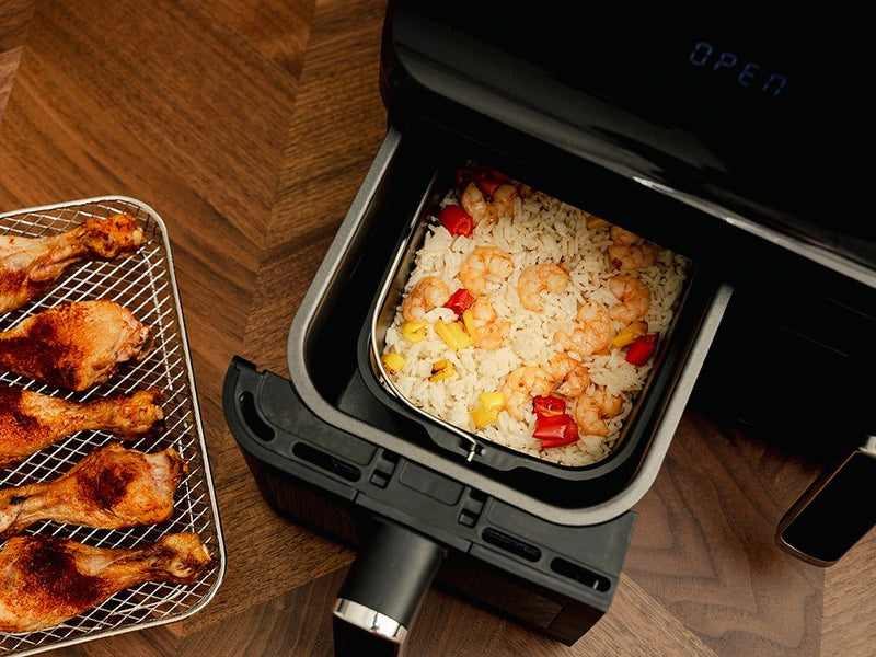 AIRFRYER BASKET DUAL