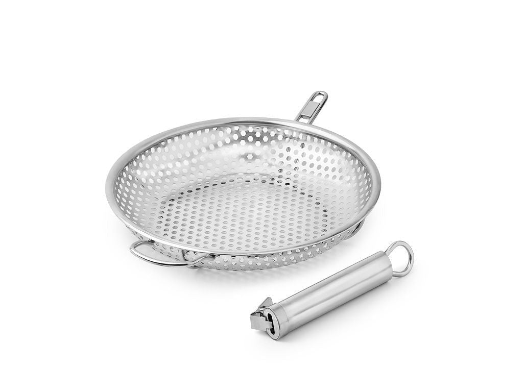 BBQ-GRILLIPANNU IRROTETTAVALLA KAHVALLA 28 CM - 3