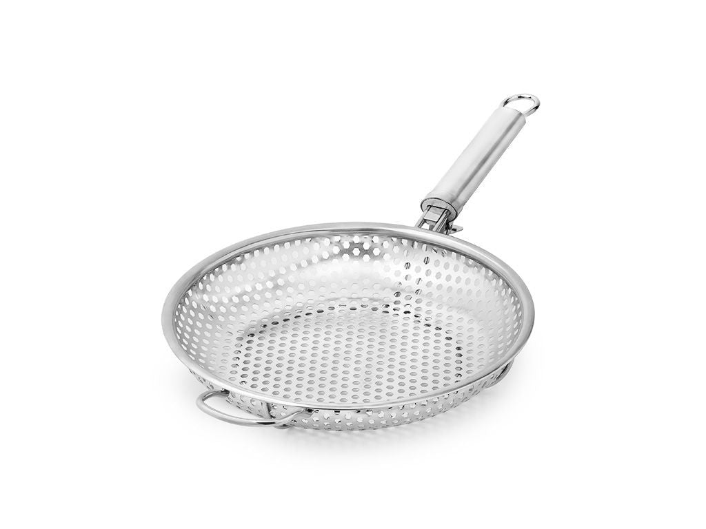 BBQ-GRILLIPANNU IRROTETTAVALLA KAHVALLA 28 CM - 1