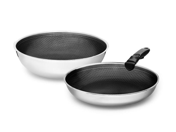 PAISTINPANNUSERI WOK IRROTETTAVALLA KAHVALLA – 2-OSAINEN