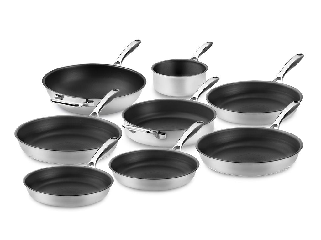 ZERO – LUONNOLLINEN NON-STICK KEITTIÖASTIASETTI - 12 OSAA - 1