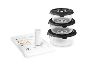 PYÖREÄ VAKUUMILASISÄILIÖ - PUSSISARJA - 1