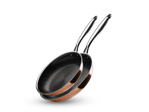 KUPARI HYBRID NON-STICK PAISTINPANNU+SAUTEPANNUSARJA - 2 OSAA - 1