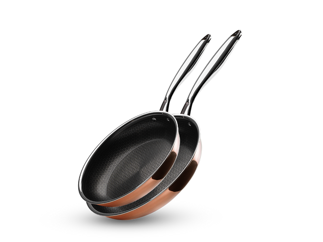 KUPARI HYBRID NON-STICK PAISTINPANNU+SAUTEPANNUSARJA - 2 OSAA - 1