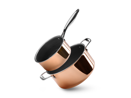 KUPARI HYBRID NON-STICK KATTILASARJA - 2 OSAA - 1