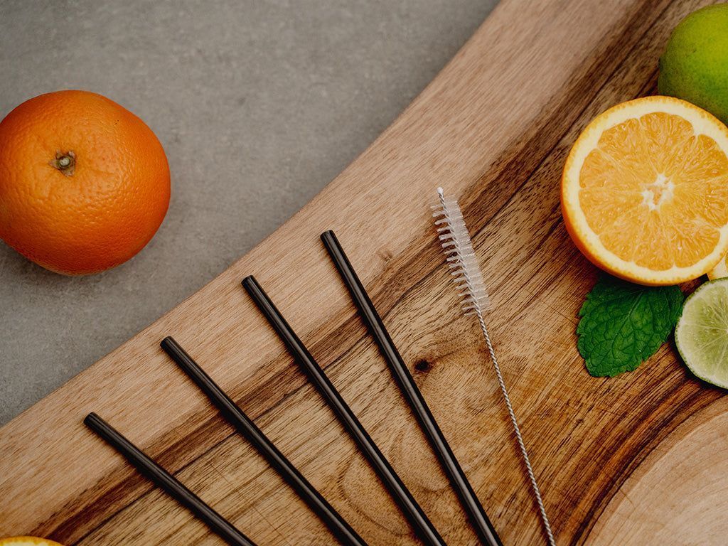 REUSABLE STEEL STRAWS - PARTY BUNDLE - 2