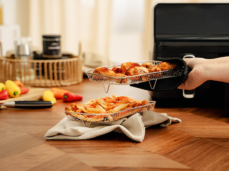 AIRFRYER STACKABLE RACKS DUAL