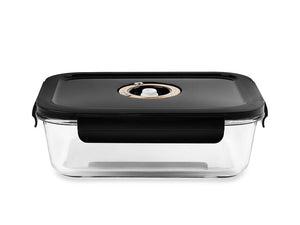 SUORAKULMAINEN VAKUUMI LASISÄILIÖ – 1040ML - 1