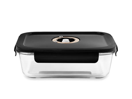 SUORAKULMAINEN VAKUUMI LASISÄILIÖ – 1040ML - 1