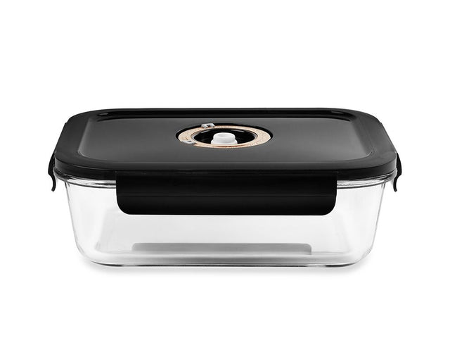 SUORAKULMAINEN VAKUUMI LASISÄILIÖ – 1040ML - 1