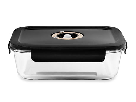 SUORAKULMAINEN VAKUUMI LASISÄILIÖ – 1480ML - 1