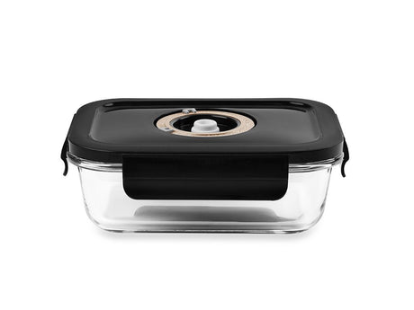 RECTANGLE VACUUM GLASS CONTAINER - 630ML