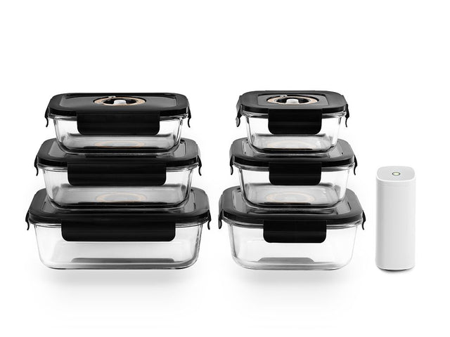 VAKUUMI LASISÄILIÖ SEKOITUSSETTI – 6 KPL - 1