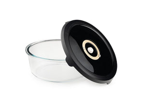 PYÖREÄ VAKUUMILASISÄILIÖ – 1400ML - 2